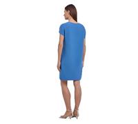 Falke Damen Kleid Basic W Dr Baumwolle weich bequem lässig komfortable Passform 1 Stück, Blau Azure 6280, XS