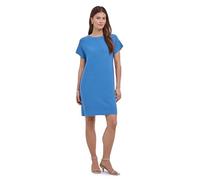 FALKE Damen Kleid Basic W Dr Baumwolle weich bequem lässig komfortable Passform 1 Stück, Blau Azure 6280, L
