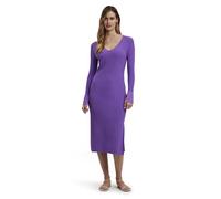 FALKE Damen Kleid Summer Celebrations Ribbed W Dr Viskose fein elegant edel 1 Stück, Lila Hyacinthe 6191, XL