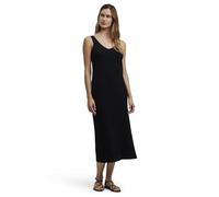 FALKE Damen Kleid Summer Fresh Blend W Dr Baumwolle Leinen leicht komfortabel 1 Stück, Schwarz Black 3000, M
