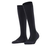 FALKE Damen Kniestrümpfe Energizer W KH Weiches Material mit Kompression 1 Paar, Blau (Dark Navy 6379) - Wadenumfang W2, 35-36