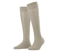 Falke Damen Kniestrümpfe Sensitive London - Baumwolle, Komfortbund - Linen Melange 35-38