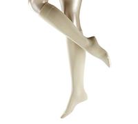 FALKE Damen Kniestrumpf Cotton Touch 3er Pack, Größe:35-38;Farbe:Cream (4019)