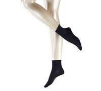 FALKE Damen Kurzsocken Cotton Touch 2er Pack, Größe:39-42;Farbe:Dark Navy (6379)