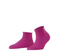 FALKE Damen Kurzsocken Cotton Touch W SSO Baumwolle einfarbig 1 Paar, Rosa (Berry 8390), 39-42