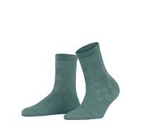 FALKE Damen Kurzsocken Purity W SSO Viskose gemustert 1 Paar, Blau (Lake 7811), 39-42