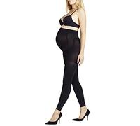 FALKE Damen Leggings 9 Months 80 DEN W Le blickdicht Schwangerschaft 1 Stück, Schwarz Black 3009, L
