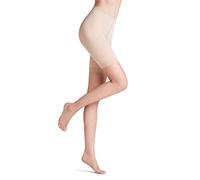 FALKE Damen Oberschenkel-Shapewear Cooling 40 DEN W PA Halb-Blickdicht einfarbig 1 Stück, Beige (Cocoon 4859), S