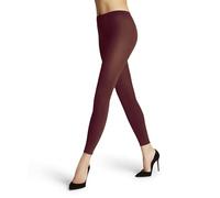 Falke Damen Leggings Cotton Touch W Le Baumwolle einfarbig 1 Stück, Rot Ruby 8830, L