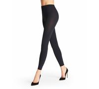 FALKE Damen Leggings - Pure Matt 100 DEN, Feinstrumpf-Leggings, blickdicht Marine M (40-42)