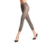 Falke Damen Leggings Pure Matt 50 DEN Capri W Le halb-Blickdicht einfarbig 1 Stück, Braun Espresso 5188, S-M