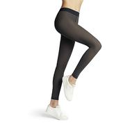 FALKE Damen Leggings Pure Matt 50 DEN W Le halb-blickdicht einfarbig 1 Stück, Grau Graphite 3146, S