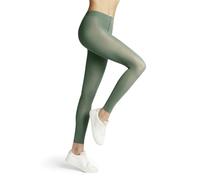 FALKE Damen Leggings Pure Matt 50 DEN W Le halb-Blickdicht einfarbig 1 Stück, Grün Sage 7538, S-M