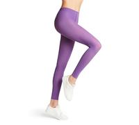 FALKE Damen Leggings Pure Matt 50 DEN W Le halb-Blickdicht einfarbig 1 Stück, Lila Pink Iris 8943, M-L
