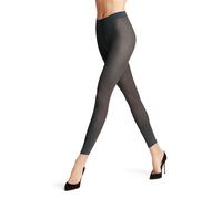 FALKE Damen Leggings Pure Matt 50 DEN W Le halb-blickdicht einfarbig 1 Stück, Grau Graphite 3146, S