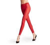 FALKE Damen Leggings Pure Matt 50 DEN W LE halb-blickdicht einfarbig 1 Stück, Rot (Scarlet 8228) neu - umweltfreundlich, S