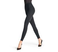 FALKE Damen Leggings Seamless Shaping W LE blickdicht einfarbig 1 Stück, Grau (Graphite 3146), XS 34-36