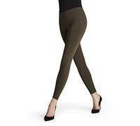 FALKE Damen Seamless W LE Blickdicht einfarbig 1 Stück Leggings, Grün (Military 7826), S 36-38