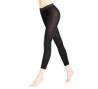 FALKE Damen Leggings Softmerino, Merinowolle Baumwolle, 1 Paar, Schwarz (Black 3000), L (DE 44-46)