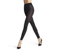 FALKE Damen Leggings Softmerino W Le Wolle Baumwolle einfarbig 1 Stück, Blau Dark Navy 6370, 44-46