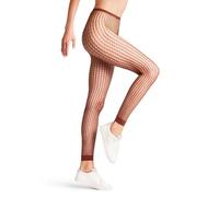 FALKE Damen Leggings Wicker Games W Le transparent Gemustert 1 Stück, Rosa Rosewood 5225, XL