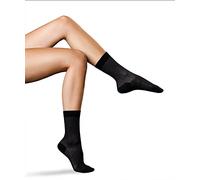 FALKE Damen No. 2 Socken atmungsaktive klimaregulierende Seide Damensocken edel leicht glänzend weich flache Naht für druckfreie Fußspitze Business 1 Paar