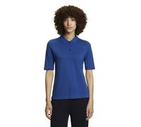 FALKE Damen Polohemd Basic Pique Polo W Pl Baumwolle weich hautfreundlich bequem sehr leicht 1 Stück, Blau Mig Blue 6317, XL