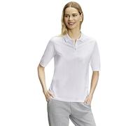 FALKE Damen Polohemd Basic Pique Polo W Pl Baumwolle weich hautfreundlich bequem sehr leicht 1 Stück, Weiß White 2000, XS