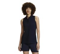 FALKE Damen Polohemd Basic Polo Top W Pl Baumwolle weich hautfreundlich bequem sehr leicht 1 Stück, Blau Space Blue 6116, L