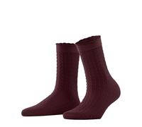FALKE Damen Posh Pulse 50 DEN W So halb-Blickdicht einfarbig Socken, Braun Cayenne 5950, 35-38