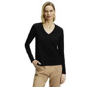 FALKE Damen Langarmshirt, black, Gr. M