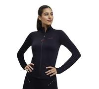 FALKE Damen Pullover Training Move Better W L/s Je Funktionsmaterial feuchtigkeitsregulierend uneingeschränkte Bewegungsfreiheit 1 Stück, Schwarz Black 3000, XL/XXL