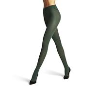 FALKE Strumpfhose Pure Matt 50 DEN Damen halb-blickdicht einfarbig Hunter Green Größe L