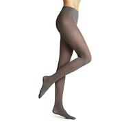 FALKE Damen Pure Matt 50 DEN Strumpfhose halb blickdicht matt reißfest druckfreier Komfortbund Feinstrumpfhose verstärkte Fußspitze feiner Naht feines weiches WE CARE Material 1 Stück, Grau (Platinum 3903), M