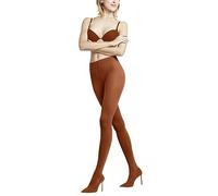 FALKE Damen Pure Matt 50 DEN Strumpfhose halb blickdicht matt reißfest druckfreier Komfortbund Feinstrumpfhose verstärkte Fußspitze feiner Naht feines weiches Material 1 Stück, Rot (Coppercoin 8937), S-M
