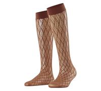 FALKE Damen Pure Shore Kniestrümpfe gemustert