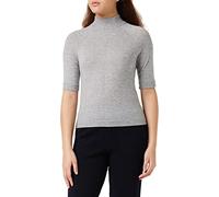 Falke Damen Rollneck Pullover, Light Grey, XXS