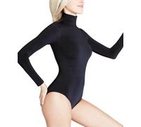 FALKE Langarmbody »Rich Cotton« rundum nahtlos, black (3009)