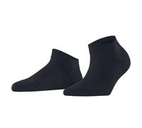 FALKE Damen Sneaker-Socken Multipack - Sensitive London, Baumwolle, Bündchen, Logo, einfarbig, kurz Dunkelblau 35-38 2er Pack (2x1P)