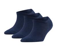 FALKE Damen Sneakersocken 3er Pack - Active Breeze, einfarbig, Lyocell-Faser Dunkelblau 35-38