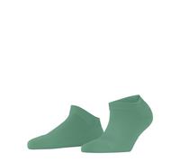 FALKE Damen Sneakersocken ClimaWool W Sn Wolle Lyocell kurz einfarbig 1 Paar, Türkis Ocean Green 7506, 37-38