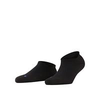 FALKE Damen Sneakersocken Cool Kick Sneaker W Sn weich atmungsaktiv schnelltrocknend kurz einfarbig 1 Paar, Schwarz Black 3000-O, 37-38