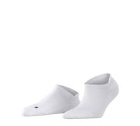 FALKE Damen Sneakersocken Cool Kick Sneaker W SN weich atmungsaktiv schnelltrocknend kurz einfarbig 1 Paar, Weiß (White 2000), 39-41