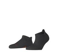 FALKE Damen Sneakersocken Cool Kick Sneaker W Sn weich atmungsaktiv schnelltrocknend kurz einfarbig 1 Paar, Grau Dark Grey 3970, 37-38