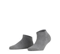 FALKE Family Damen Sneakersocken, 35-38, Grau, Uni, 46489-339901