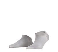 FALKE Damen Fine Softness 50 DEN W SN halb-Blickdicht kurz einfarbig 1 Paar Sneakersocken, Grau (Silver 3290), 39-42