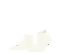 FALKE Damen Keep Warm W SN Wolle kurz einfarbig 1 Paar Sneakersocken, Weiß (Off-White 2040), 37-38