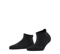FALKE Damen Keep Warm W SN Wolle kurz einfarbig 1 Paar Sneakersocken, Schwarz (Black 3000), 37-38