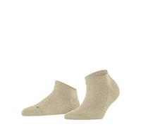 FALKE Damen Sneakersocken Sensitive London W SN Baumwolle kurz einfarbig 1 Paar, Beige (Sand Melange 4650), 39-42