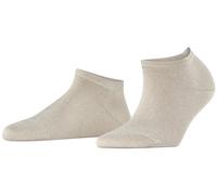 FALKE Damen Sneakersocken Shiny W Sn Lyocell kurz einfarbig 1 Paar, Grau Silver 3203, 39-42